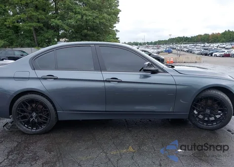 2014 BMW 320I xDrive from USA, damaged, VIN WBA3C3C54EF983277